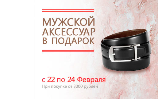 Мужской аксессуар в подарок от GREGORY!