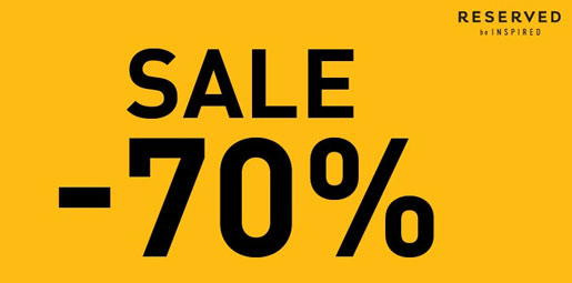 Cкидки до - 70%!