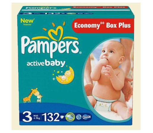 Скидка 20%* на МЕГА-упаковки Pampers